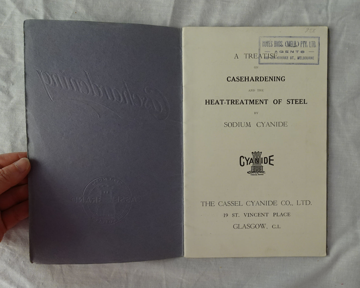 A Treatise on Casehardening and the Heat-Treatment of Steel by Sodium Cyanide