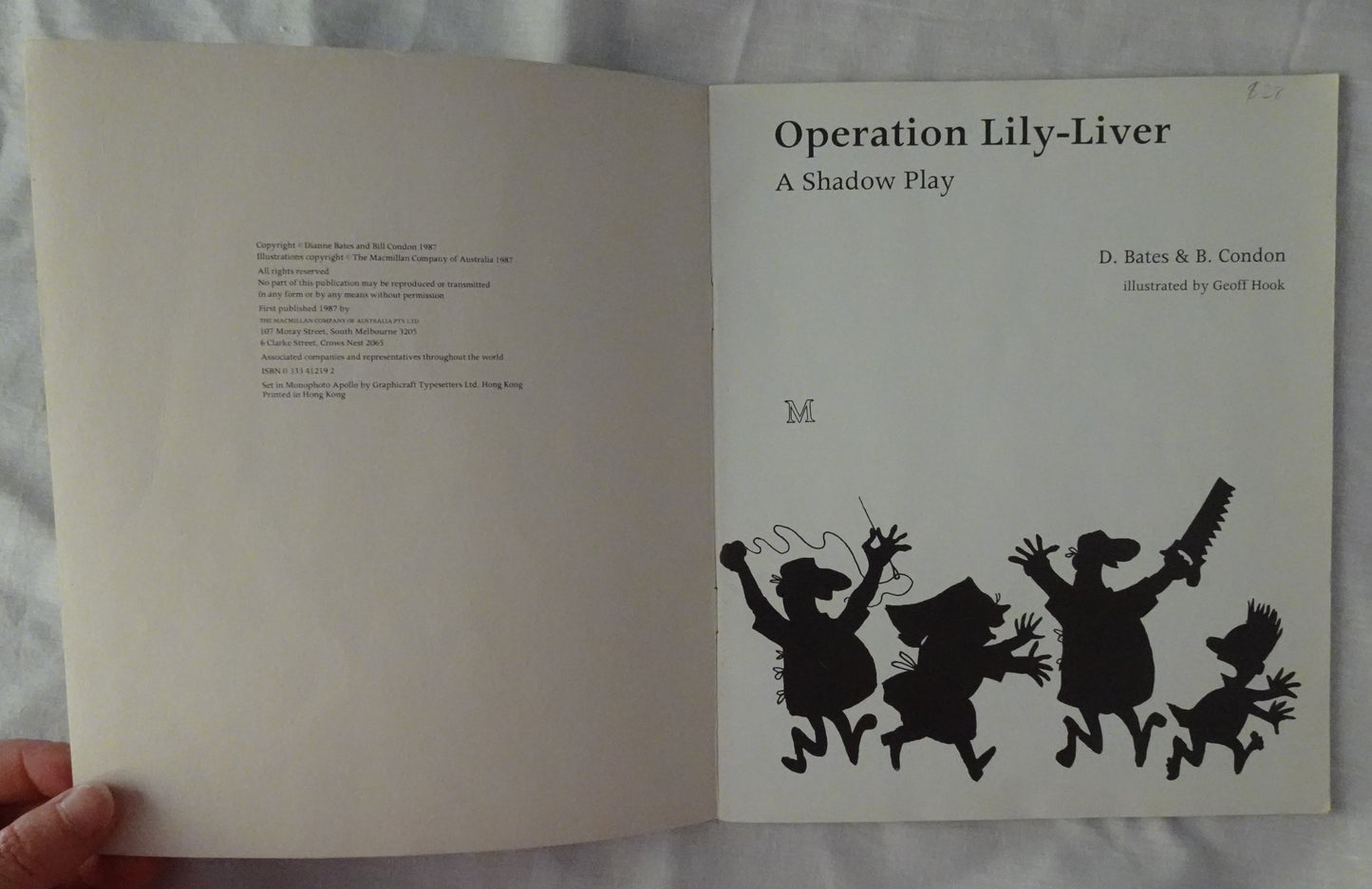 Operation Lily-Liver by D. Bates and B. Condon
