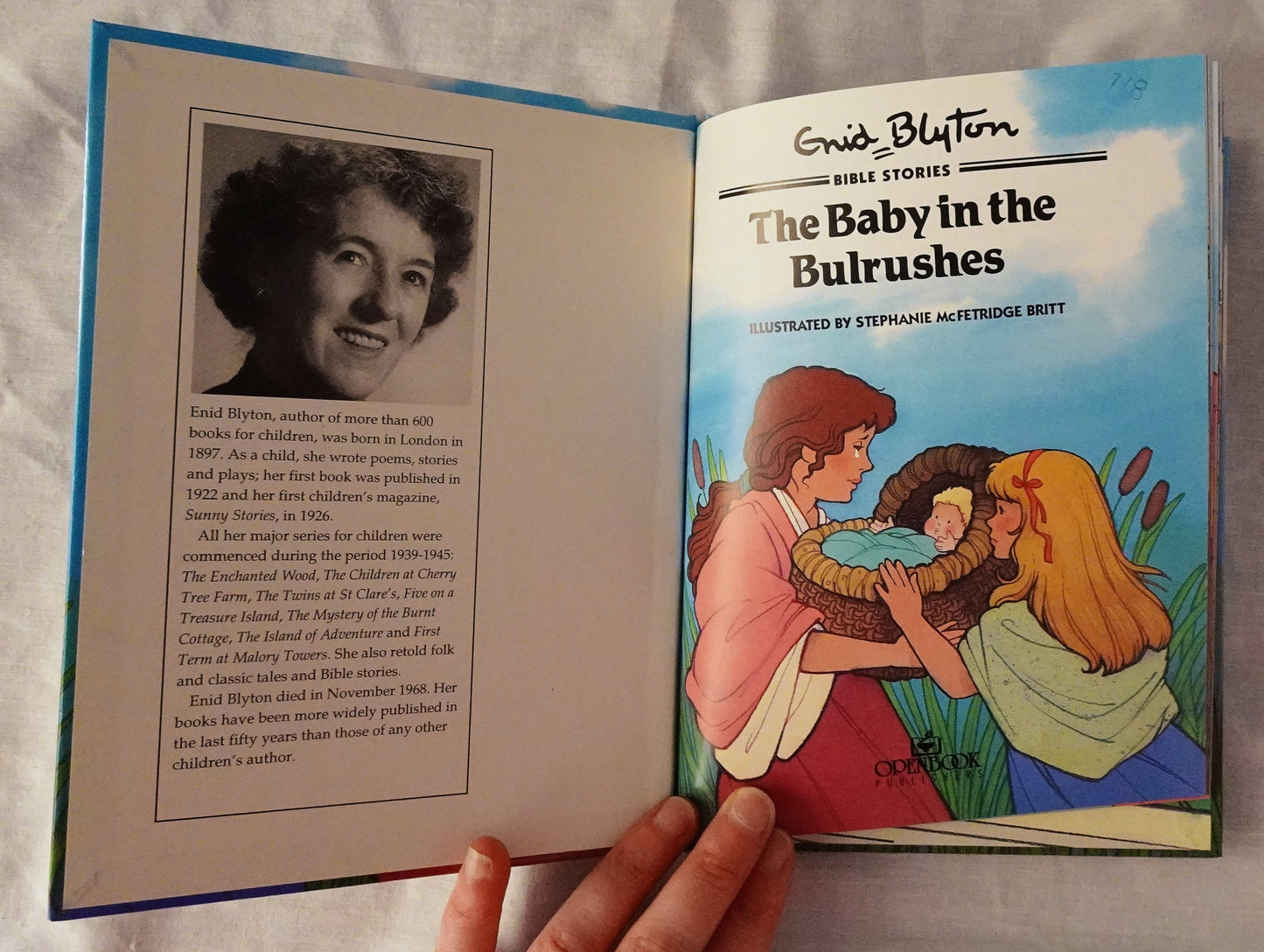 The Baby in the Bulrushes by Enid Blyton