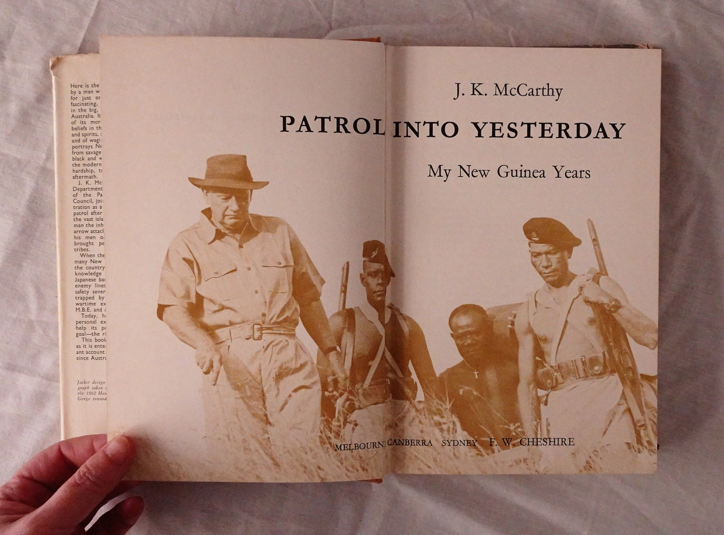 Patrol Into Yesterday by J. K. McCarthy