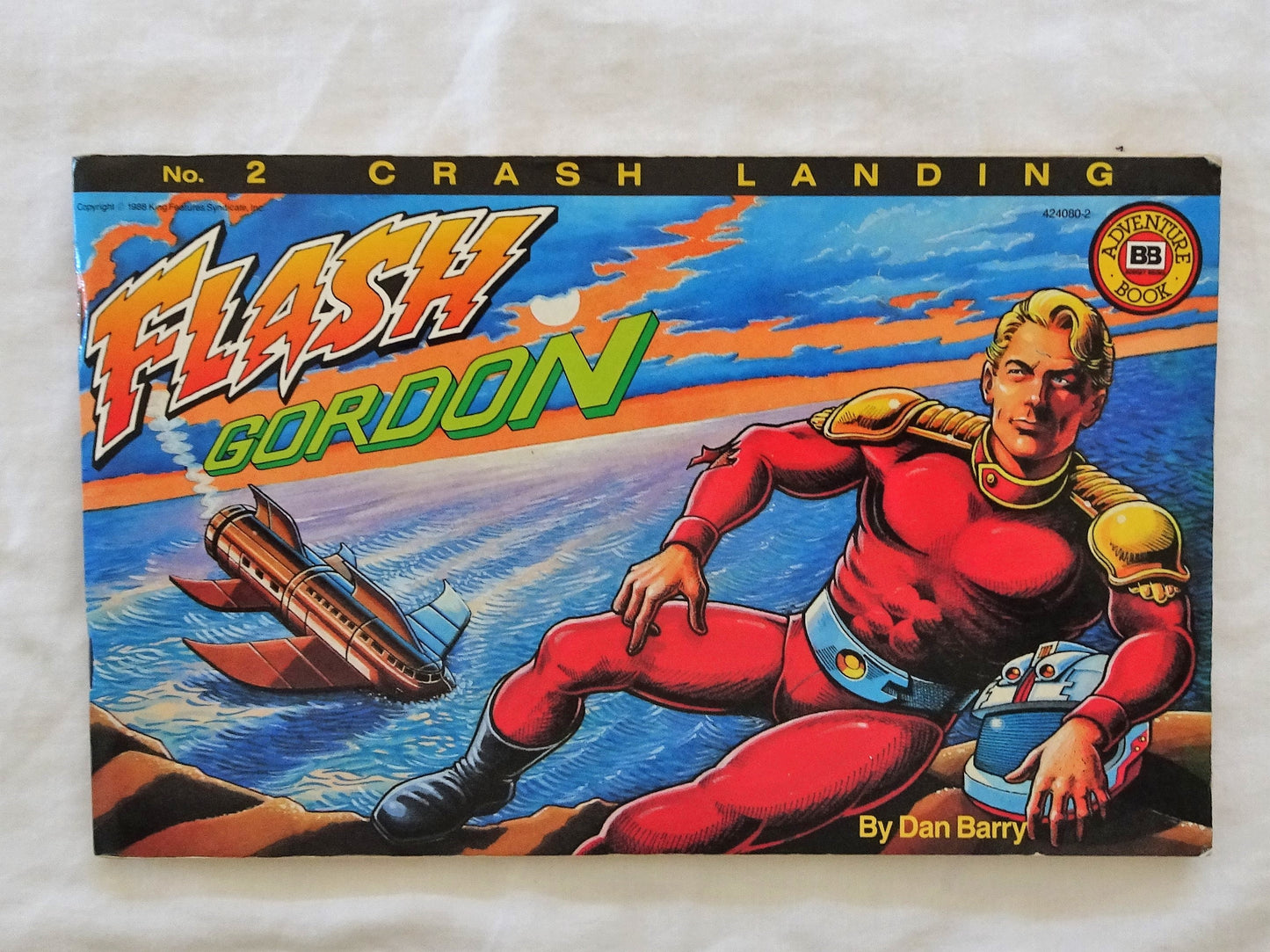 Flash Gordon No. 2 Crash Landing by Dan Barry