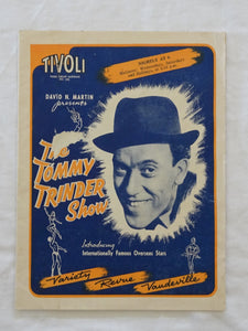 Tivoli Circuit - The Tommy Trinder Show Programme