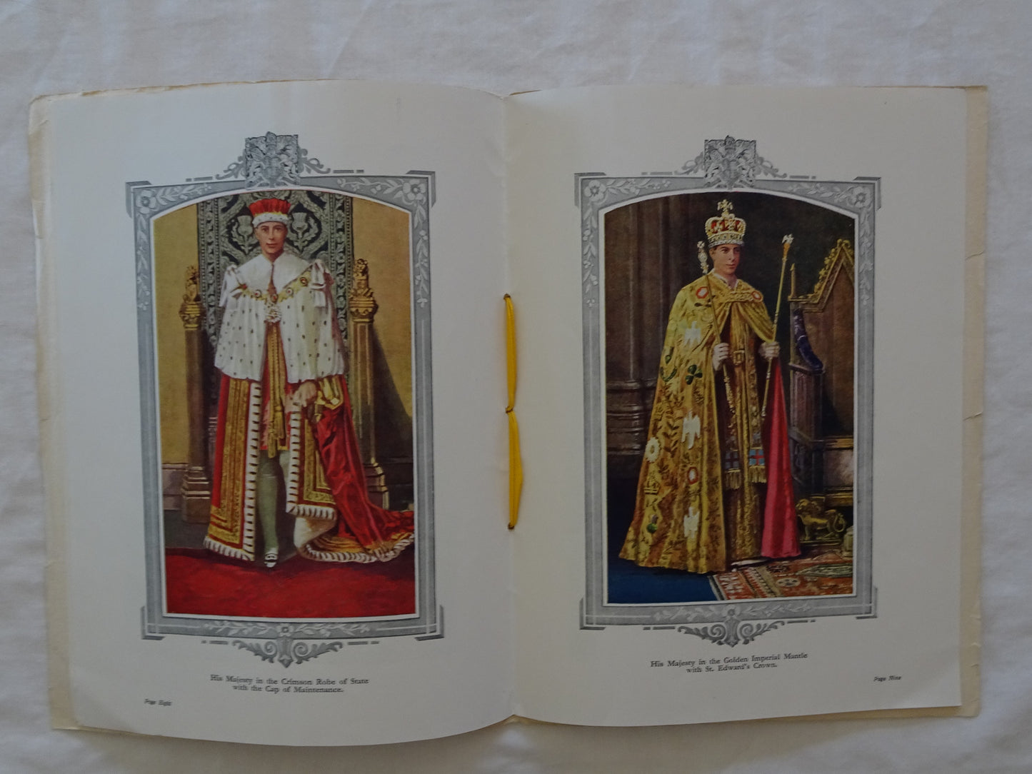 Exhibition of Coronation Robes Australia 1938