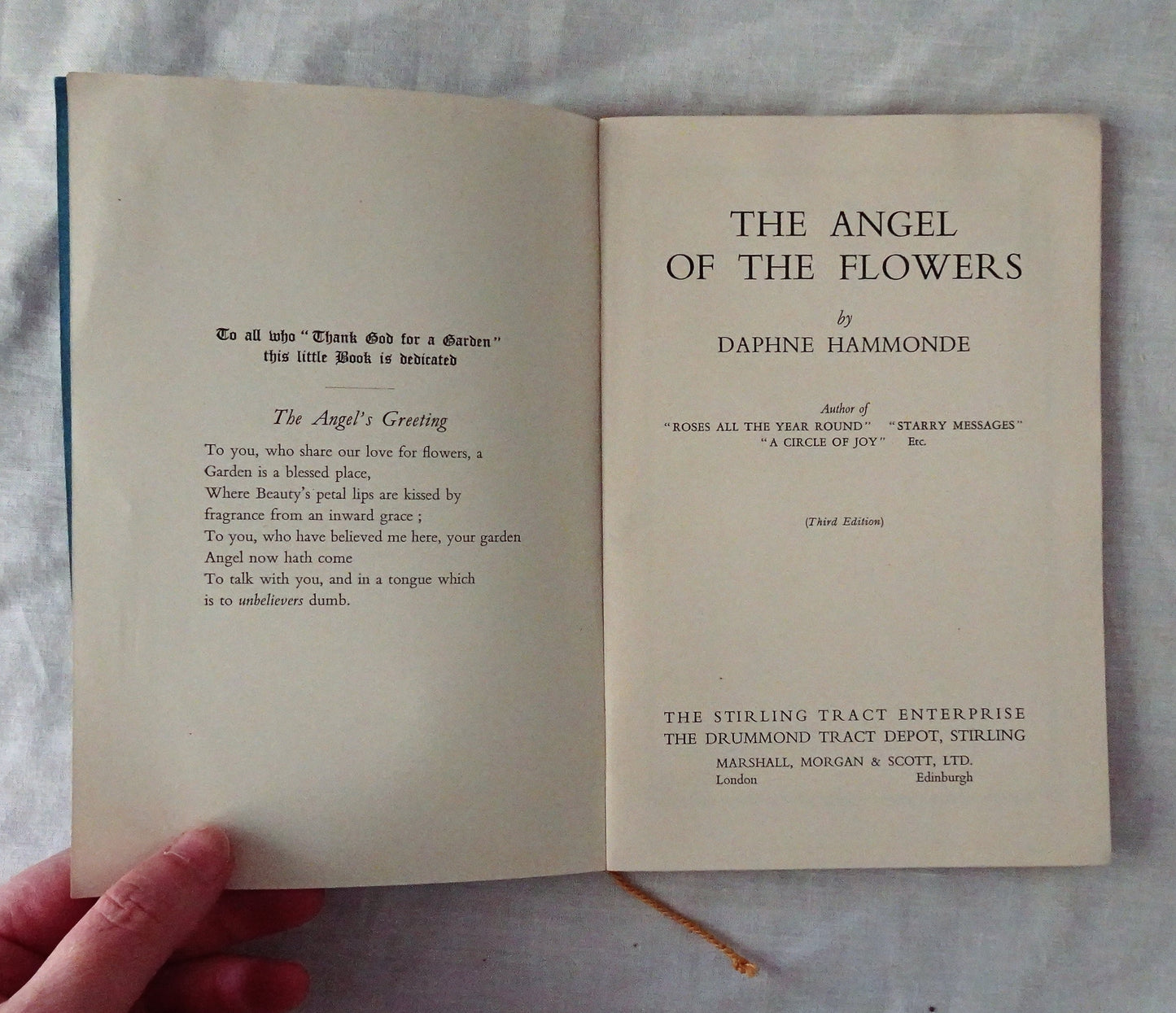 The Angel of the Flowers by Daphne Hammonde