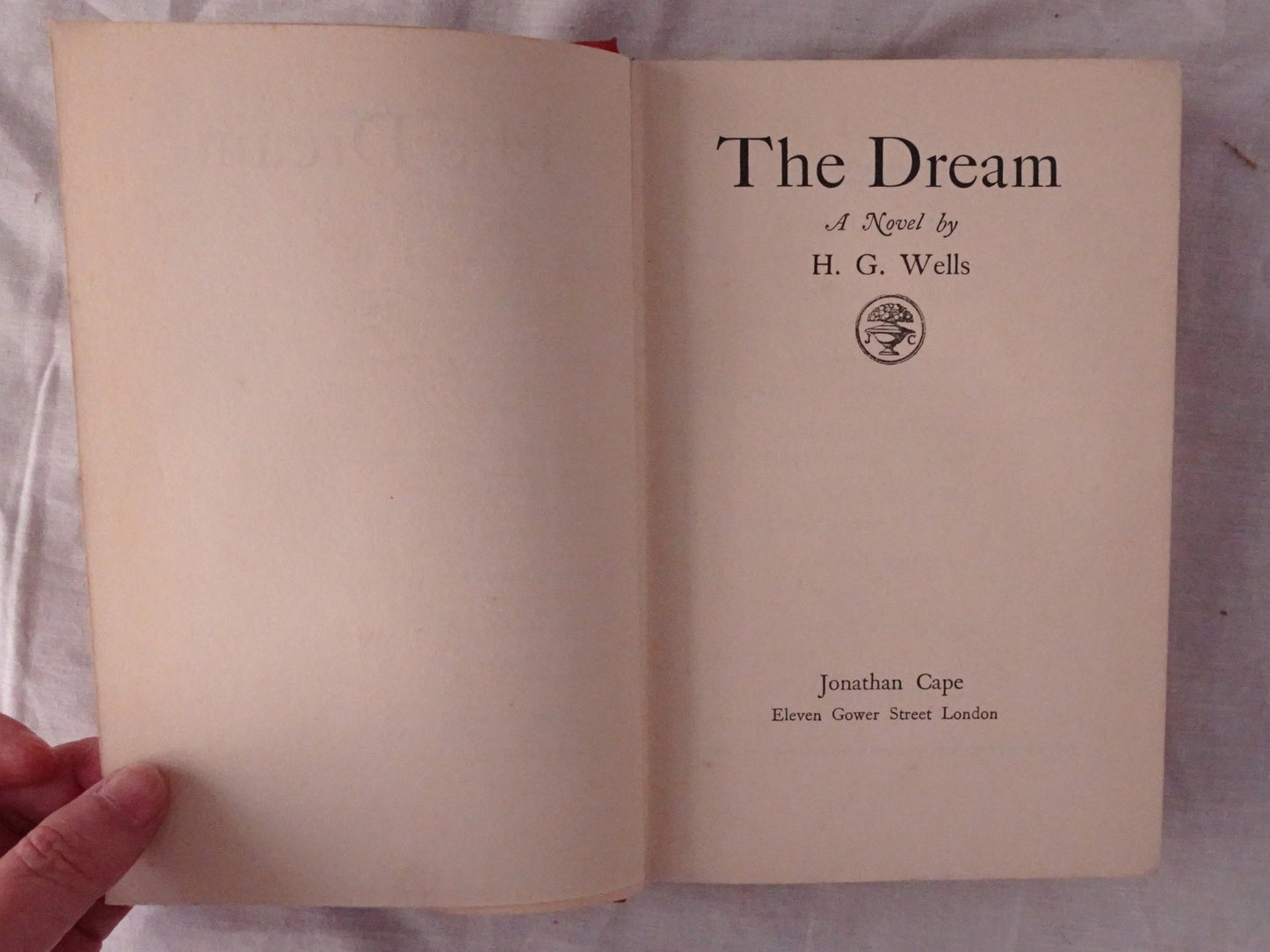 The Dream by H. G. Wells