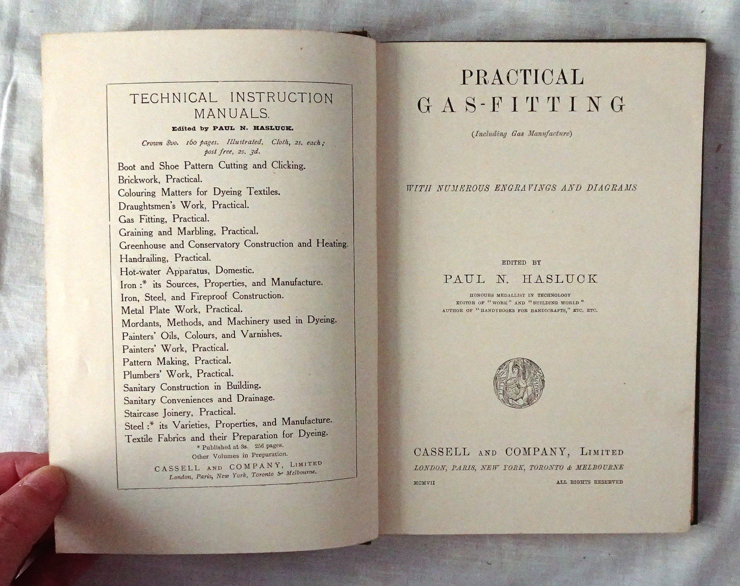 Practical Gas-Fitting by Paul N. Hasluck