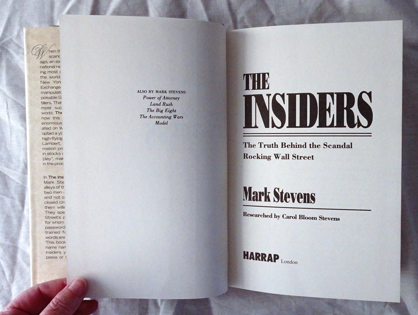 The Insiders by Mark Stevens