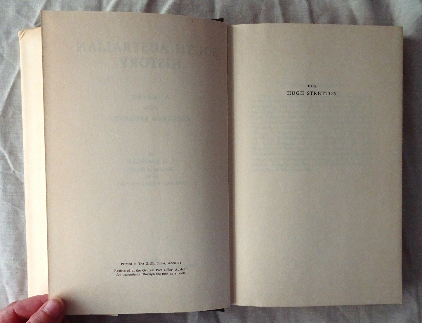 South Australian History by F. K. Crowley