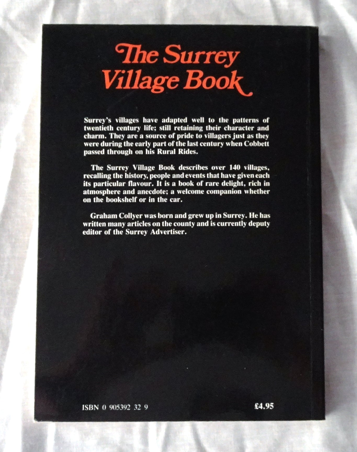 The Surrey Village Book by Graham Collyer