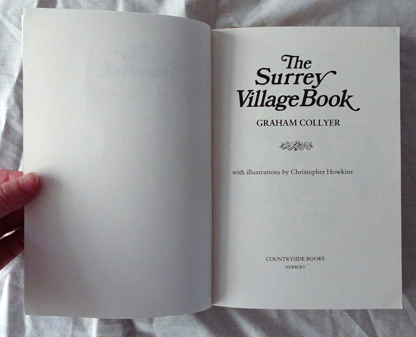 The Surrey Village Book by Graham Collyer