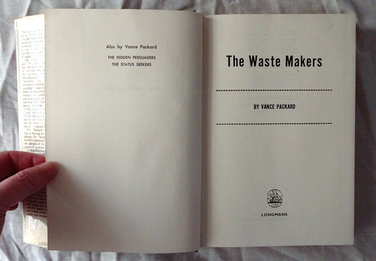 The Waste Makers by Vance Packard