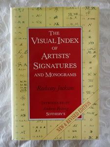 The Visual Index of Artists' Signatures and Monograms by Radway Jackson