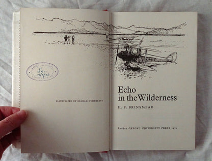 Echo in the Wilderness by H. F. Brinsmead