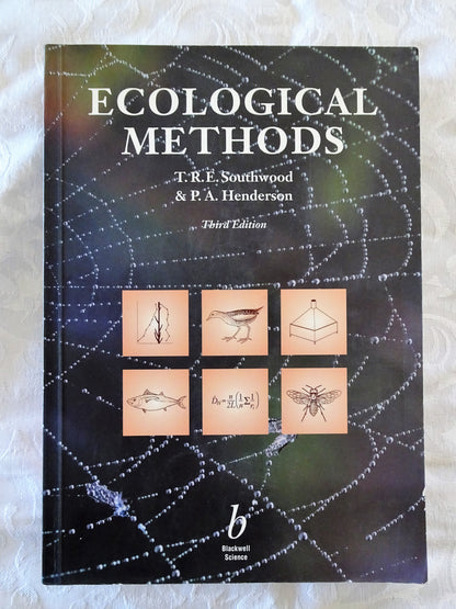 Ecological Methods by T.R.E. Southwood & P.A. Henderson
