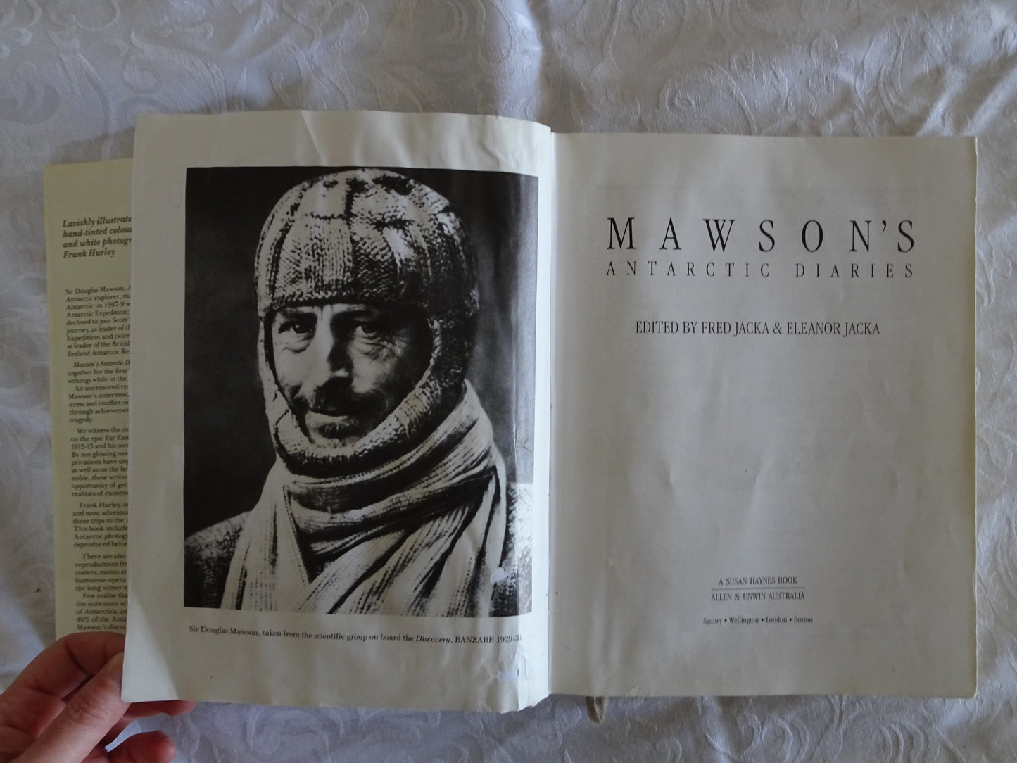 Mawson's Antarctic Diaries by Fred Jacka & Eleanor Jacka