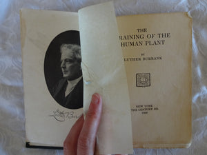 The Training Of The Human Plant by Luther Burbank