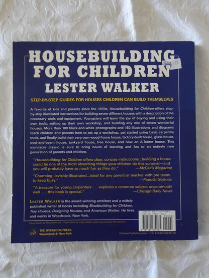 Housebuilding For Children by Lester Walker