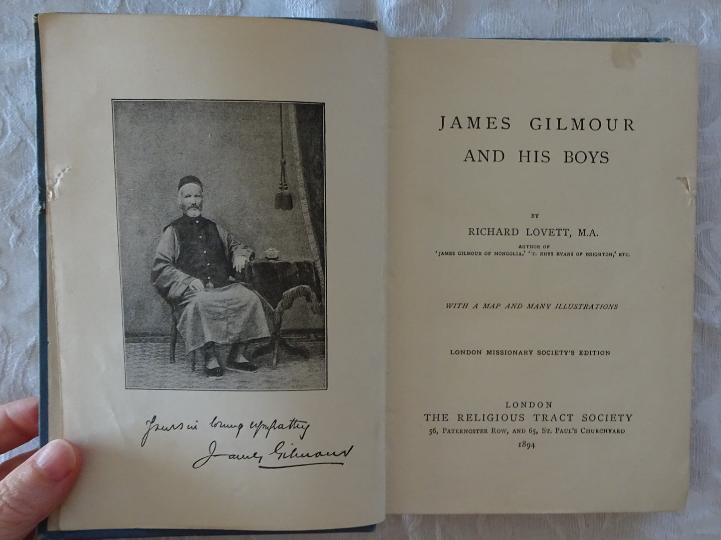 James Gilmour and His Boys by Richard Lovett