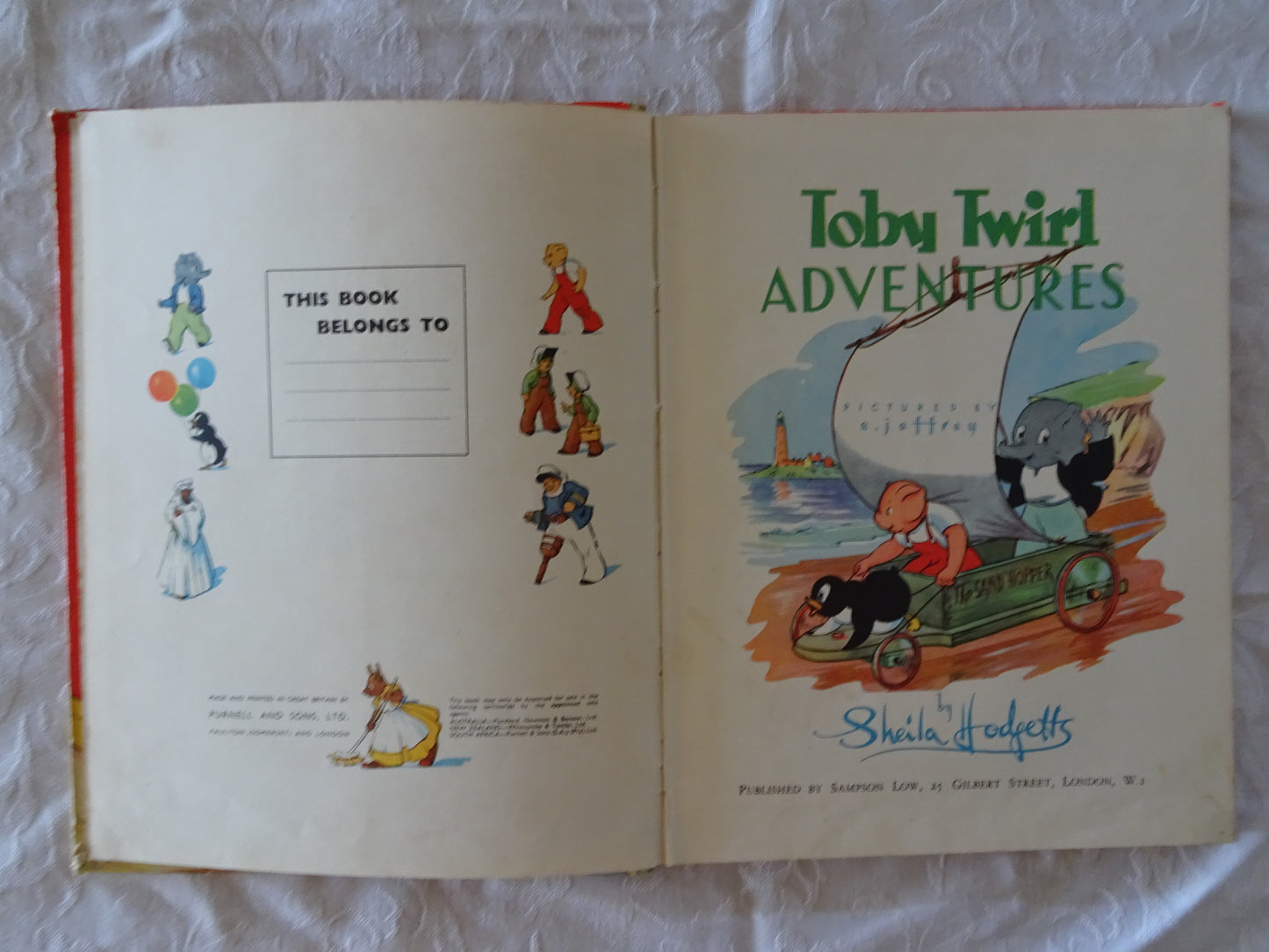 Toby's New Adventures by Sheila Hodgetts